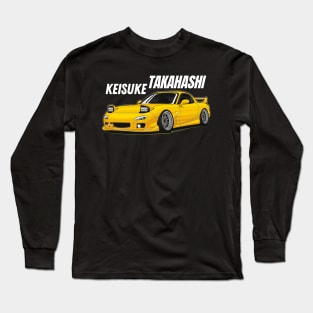 KEISUKE TAKAHASHI [ FD RX7 ] Long Sleeve T-Shirt